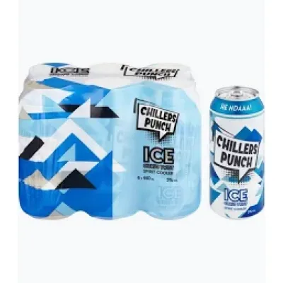 6x440ml Chillas Punch Ice